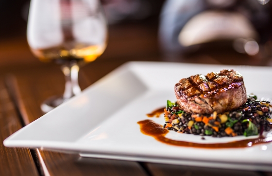 Filet mignon from Stark's Alpine Grill