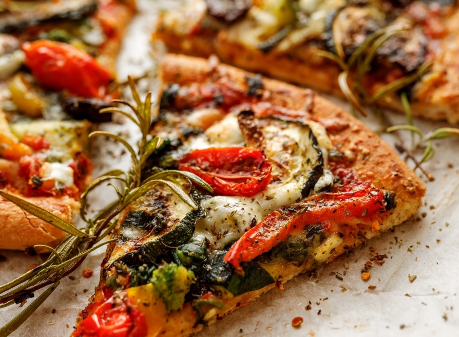 Gourmet pizza from Stark's Alpine Grill