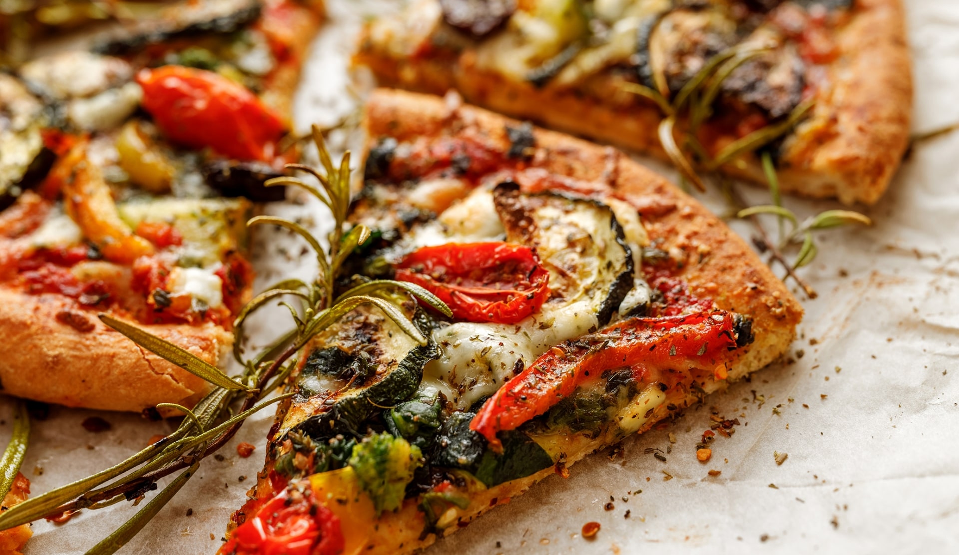 Gourmet pizza from Stark's Alpine Grill