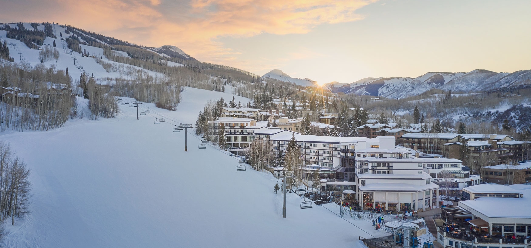Viewline Resort Snowmass Exterior Aerial