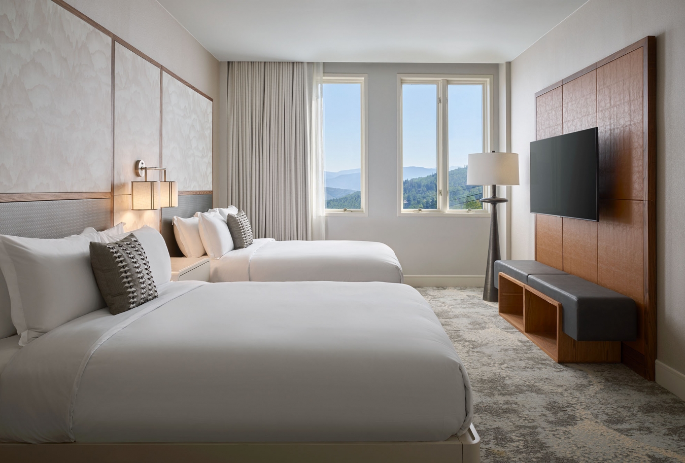 penthouse double bed