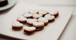 Heart shaped cookies