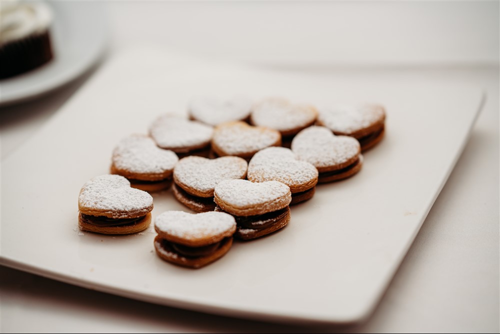 Heart shaped cookies