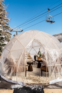 Snowglobe Experience at Stark's Alpine Grill