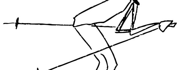 The Clubhouse Snowmass skier logo